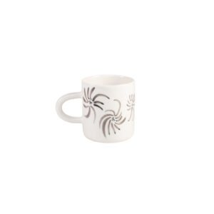 small mug with swirls
